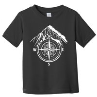 Compass Guide Mountain Toddler T-Shirt