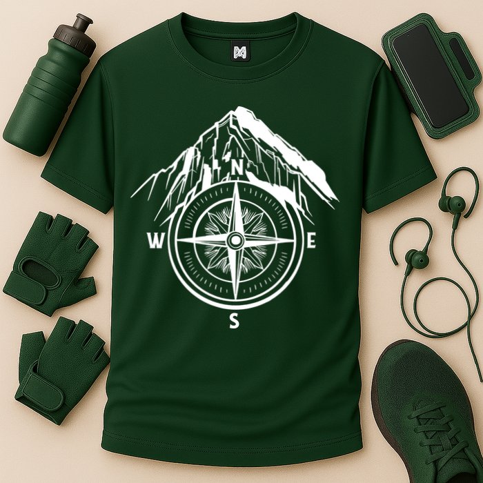 Compass Guide Mountain Performance Shirt