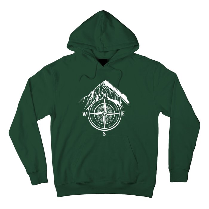 Compass Guide Mountain Hoodie