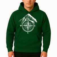 Compass Guide Mountain Hoodie