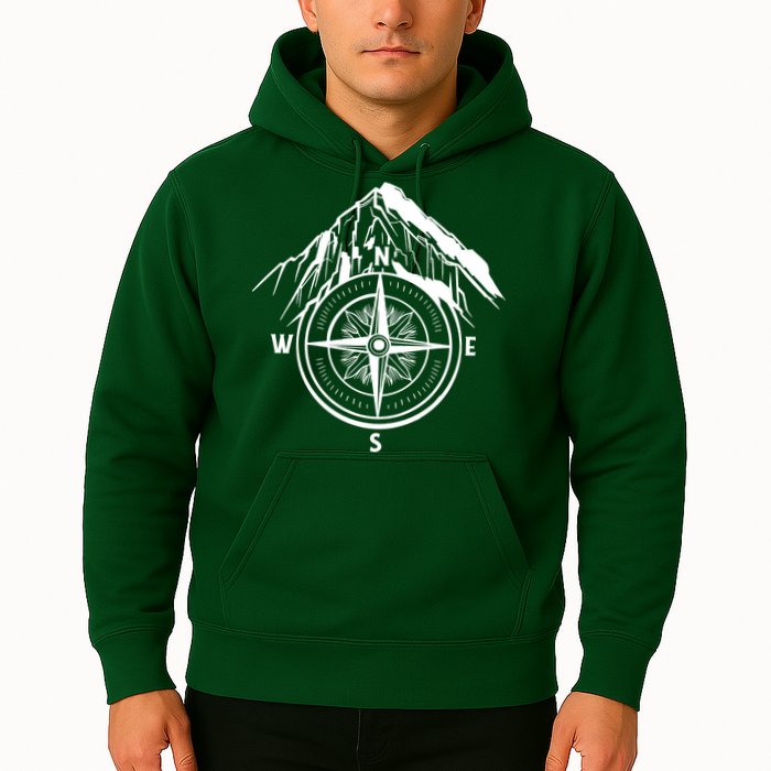 Compass Guide Mountain Hoodie