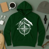 Compass Guide Mountain Hoodie