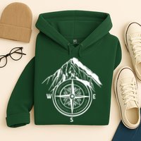 Compass Guide Mountain Hoodie