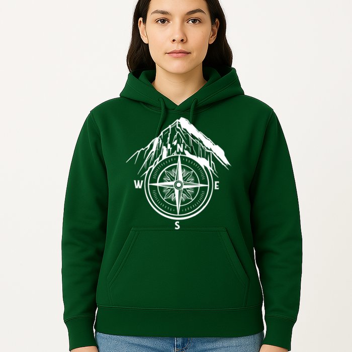 Compass Guide Mountain Hoodie