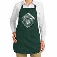 Compass Guide Mountain Apron