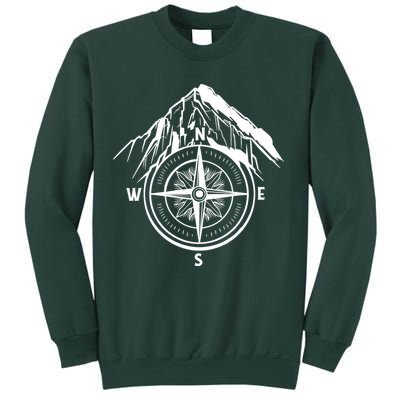Compass Guide Mountain Sweatshirt