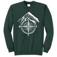 Compass Guide Mountain Sweatshirt