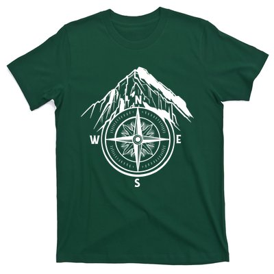 Compass Guide Mountain T-Shirt