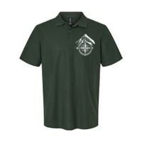 Compass Guide Mountain Softstyle Adult Sport Polo