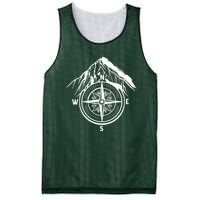 Compass Guide Mountain Mesh Reversible Basketball Jersey Tank