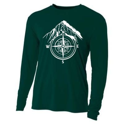 Compass Guide Mountain Cooling Performance Long Sleeve Crew