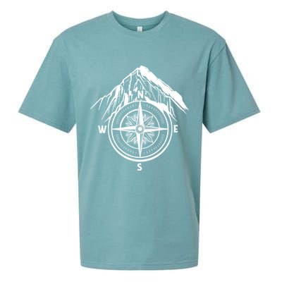 Compass Guide Mountain Sueded Cloud Jersey T-Shirt