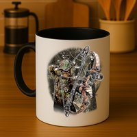 Compound Bow And Arrow Hunter Mug