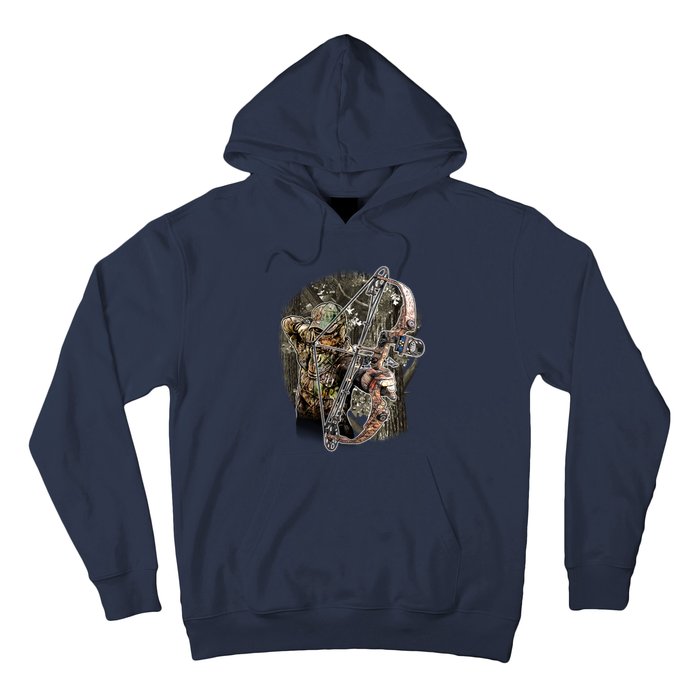 Compound Bow And Arrow Hunter Hoodie