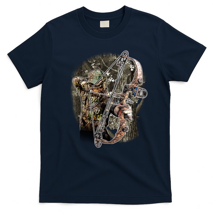 Compound Bow And Arrow Hunter T-Shirt