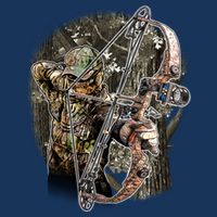 Compound Bow And Arrow Hunter Mousepad