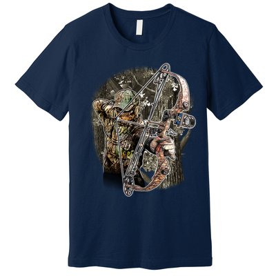 Compound Bow And Arrow Hunter Premium T-Shirt