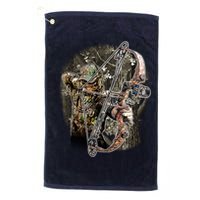 Compound Bow And Arrow Hunter Golf Towel