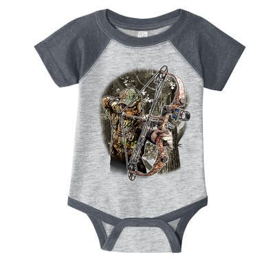 Compound Bow And Arrow Hunter Infant Baby Jersey Bodysuit