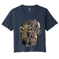 Compound Bow And Arrow Hunter Crop Top