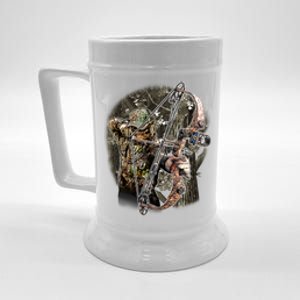 Compound Bow And Arrow Hunter Beer Stein