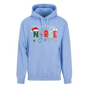 Christmas Oncology Nurse Funny Gift For Nursing Student Gift Unisex Surf Hoodie