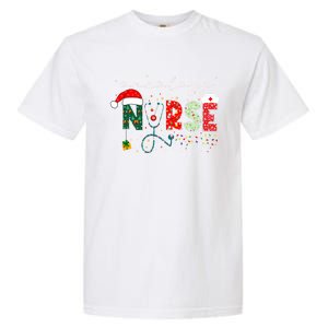 Christmas Oncology Nurse Funny Gift For Nursing Student Gift Garment-Dyed Heavyweight T-Shirt