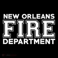City Of New Orleans Fire Rescue Louisiana Fireman Tall T-Shirt