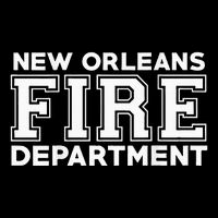 City Of New Orleans Fire Rescue Louisiana Fireman V-Neck T-Shirt