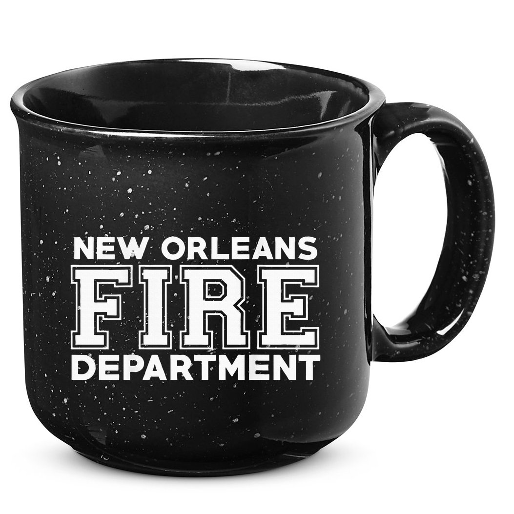 City Of New Orleans Fire Rescue Louisiana Fireman 15oz Campfire Ceramic Mug