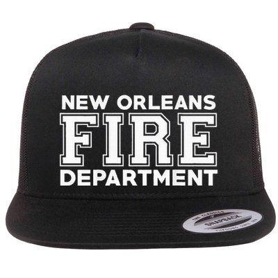 City Of New Orleans Fire Rescue Louisiana Fireman Flatbill Hat