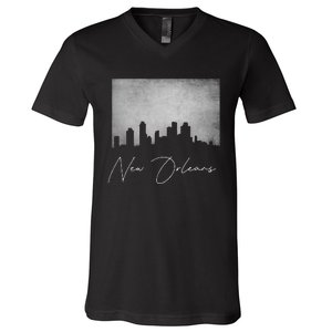 City Of New Orleans Louisiana V-Neck T-Shirt