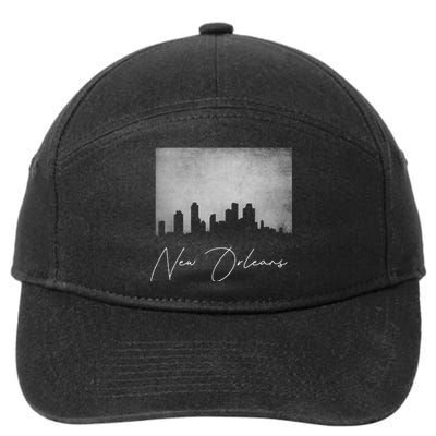 City Of New Orleans Louisiana 7-Panel Snapback Hat