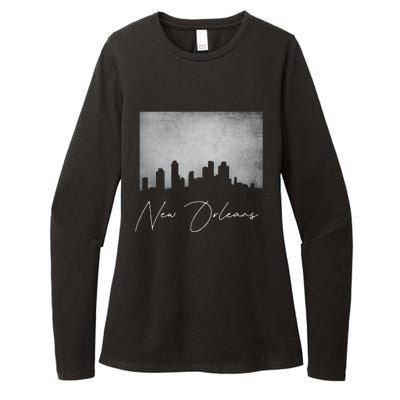 City Of New Orleans Louisiana Womens CVC Long Sleeve Shirt