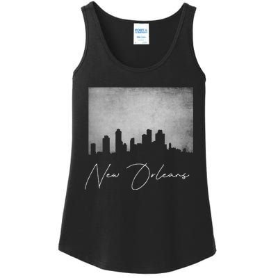 City Of New Orleans Louisiana Ladies Essential Tank