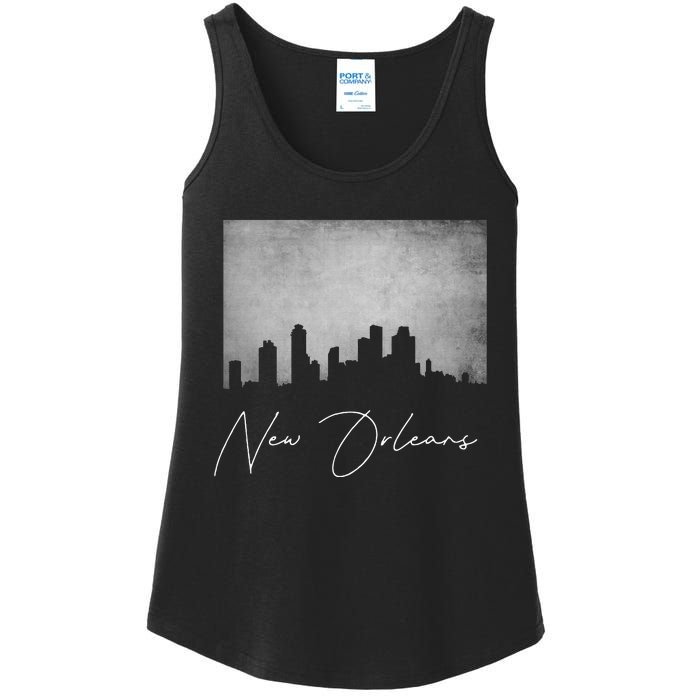 City Of New Orleans Louisiana Ladies Essential Tank