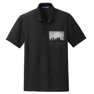 City Of New Orleans Louisiana Dry Zone Grid Polo