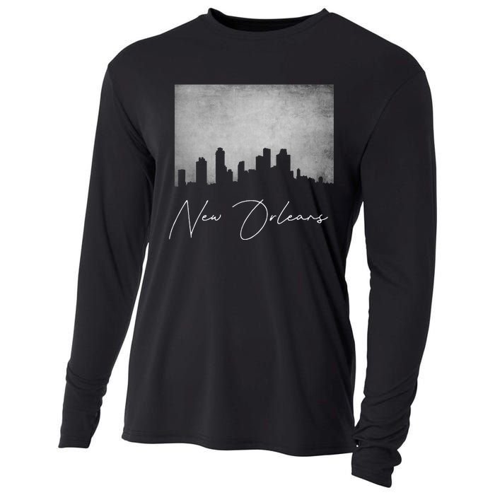 City Of New Orleans Louisiana Cooling Performance Long Sleeve Crew