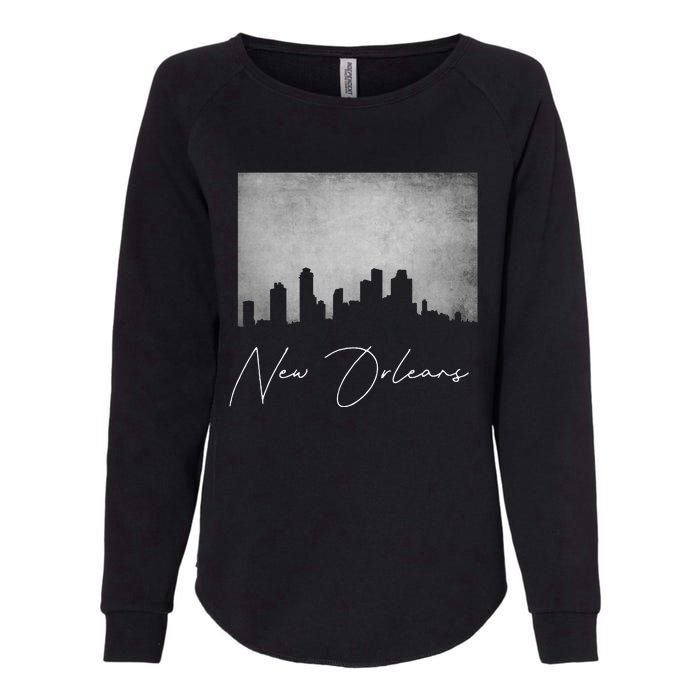 City Of New Orleans Louisiana Womens California Wash Sweatshirt