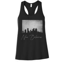 City Of New Orleans Louisiana Women's Racerback Tank