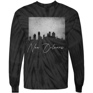 City Of New Orleans Louisiana Tie-Dye Long Sleeve Shirt