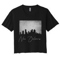 City Of New Orleans Louisiana Women's Crop Top Tee