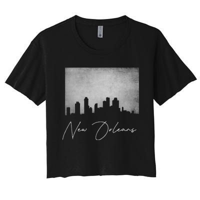 City Of New Orleans Louisiana Women's Crop Top Tee