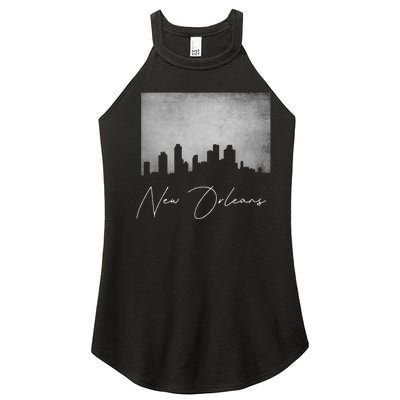 City Of New Orleans Louisiana Women's Perfect Tri Rocker Tank