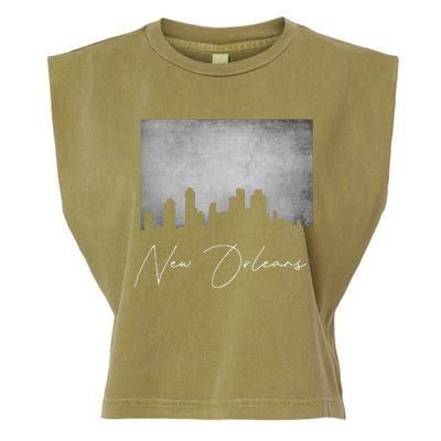 City Of New Orleans Louisiana Garment-Dyed Women's Muscle Tee