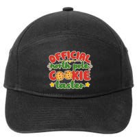 Christmas Official North Pole Cookie Taster 7-Panel Snapback Hat