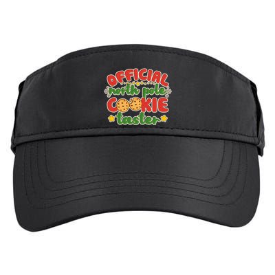 Christmas Official North Pole Cookie Taster Adult Drive Performance Visor