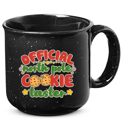 Christmas Official North Pole Cookie Taster 15oz Campfire Ceramic Mug
