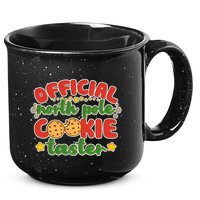 Christmas Official North Pole Cookie Taster 15oz Campfire Ceramic Mug