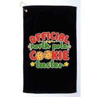 Christmas Official North Pole Cookie Taster Golf Towel